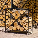 Дровница кованая для дачи 66-913 металлическая 90х94 см 66-913 - фото 69170