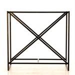 Дровница кованая для дачи 66-913 металлическая 90х94 см 66-913 - фото 69174