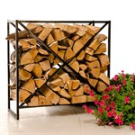 Дровница кованая для дачи 66-913 металлическая 90х94 см 66-913 - фото 69175