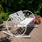 Кованое изделие кресло качалка