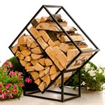 Кованая дровница для дачи 103х101см 66-914  66-914 - фото 69257 Кованая дровница для дачи 103х101см 66-914  66-914 - фото 69257