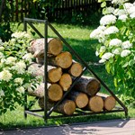 Дровница для дачи Лофт 66-915 h=90см металл 66-915 - фото 69288