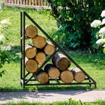 Дровница для дачи Лофт 66-915 h=90см металл 66-915 - фото 69289