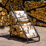 Дровница для дачи Лофт 66-915 h=90см металл 66-915 - фото 69290