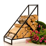 Дровница для дачи Лофт 66-915 h=90см металл 66-915 - фото 69303