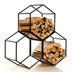 Кованая дровница из металла для дачи 66-917 h=110 см 66-917 - фото 69362