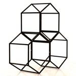 Кованая дровница из металла для дачи 66-917 h=110 см 66-917 - фото 69366