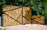 Дровницы для дачи