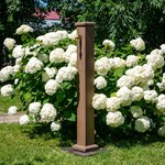 Колонка садовая водоразборная из полимерного бруса 55-104 55-104 - фото 69464