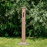 Колонка садовая водоразборная из полимерного бруса 55-104 55-104 - фото 69467