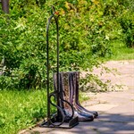 Кованный декроттуар для дачи