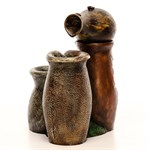 Садовый фонтан с кувшином