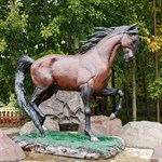 Рекламная фигура конь Рекламная фигура конь