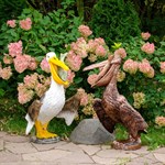 Пеликан с рыбой U09004 U09004 - фото 70574