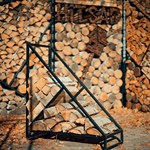 Дровница в стиле лофт