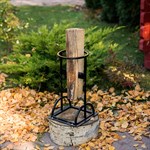 Кованый дровокол