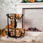 Кованая дровница Кованая дровница