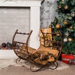 Кованая дровница Кованая дровница