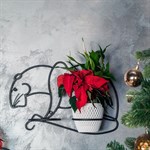 Подставка для цветов тигр