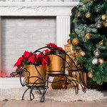 Кованая подставка для цветов