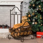 Каминная металлическая дровница