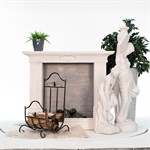 Дровница каминная