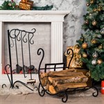 Купить кованые каминные аксессуары на HITSAD.ru