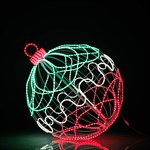 Световая фигура шар