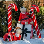 Объемная фигура Конфета Трость