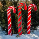 новогодняя фигура Конфета Трость