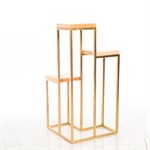 Кованая подставка лофт для цветов