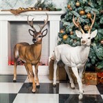 Садовая фигура Косуля