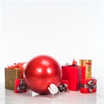 Новогодняя фигура Шар елочный U09010-Red U09010-Red - фото 71796