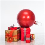 Новогодняя фигура Шар елочный U09010-Red U09010-Red - фото 71797