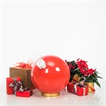 Новогодняя фигура Шар елочный U09010-red1 U09010-red1 - фото 71807 Новогодняя фигура Шар елочный U09010-red1 U09010-red1 - фото 71807