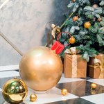 Фигура Шар елочный U09011-G стеклопластик h=62 см U09011-G - фото 71830