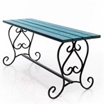 Кованая скамейка