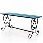 Скамейка кованая для сада