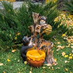 Фонтан для сада из стеклопластика