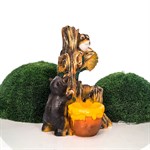 Фонтан из стеклопластика F08928 для дачи