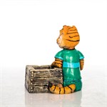 Кашпо садовое Тигренок из стеклопластика