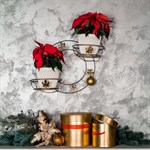 Цветочница кованая настенная  15-112