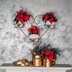 Подставка настенная кованая  Сердце 15-003