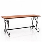 Скамейка для сада кованая