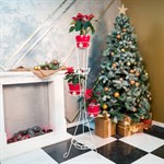 Кованая  подставка для цветов 19-005-WG