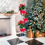 Кованая подставка под цветы 18-004-WG