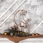 Подсвечник из металла