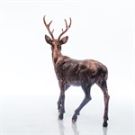 Садовая фигура косуля