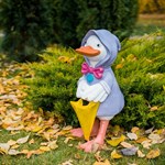 Утка садовая фигура