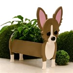 Деревянное кашпо для цветов